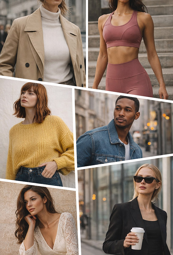 Apparel sourcing network design and trend intelligence, supporting cross border apparel supply chain and garment production coordination for fashion brands.