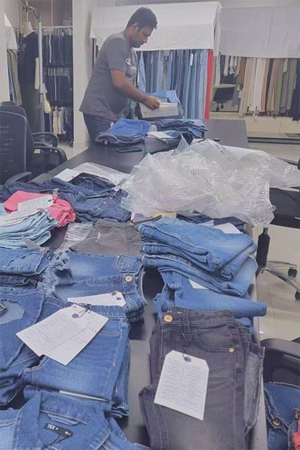 MINYOO GLOBAL execution control layer, centralizing garment production coordination for apparel supply chain structure.