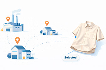 clothing manufacturing services with factory coordination and production planning in garment manufacturing